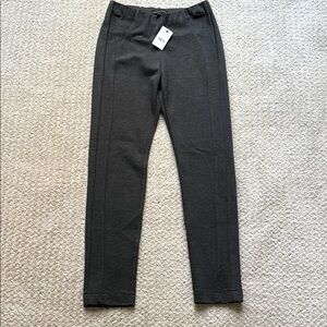 NWT Saks Fifth Avenue | Charcoal Stretch Pants Leggings | Size S
